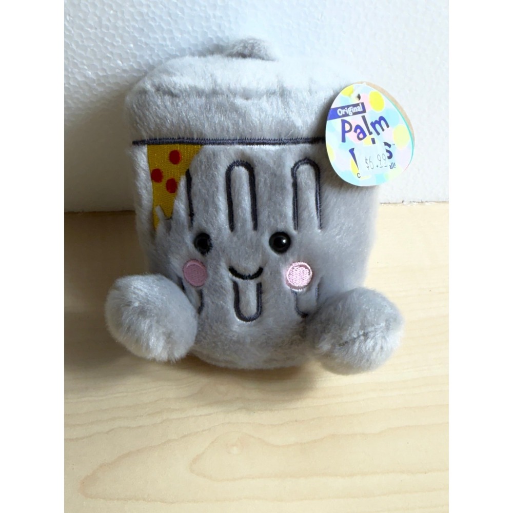 Palm pals garbanzo trash can beanie plush new with tags